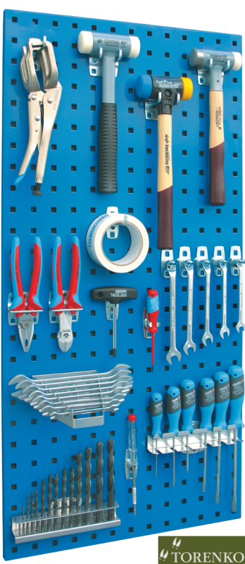 Werkzeughaken Sortiment 18-tlg. Metec Systeme